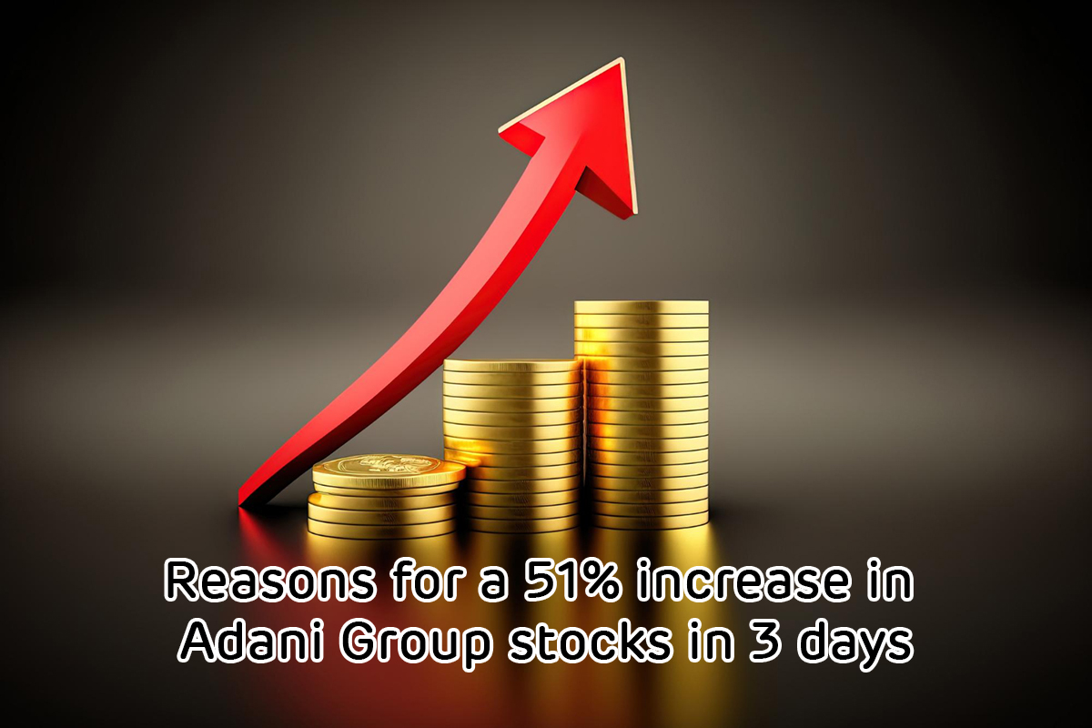 Read more about the article Reasons for a 51% increase in Adani Group stocks in 3 days