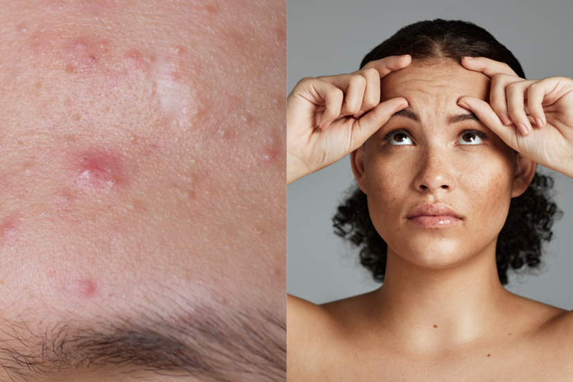 Read more about the article Forehead Acne Understanding The Causes And Solutions
