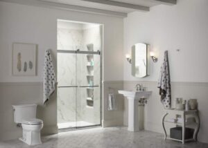 Read more about the article Stylish Simplicity: Minimalist Walk-In Shower Designs for a Contemporary Look